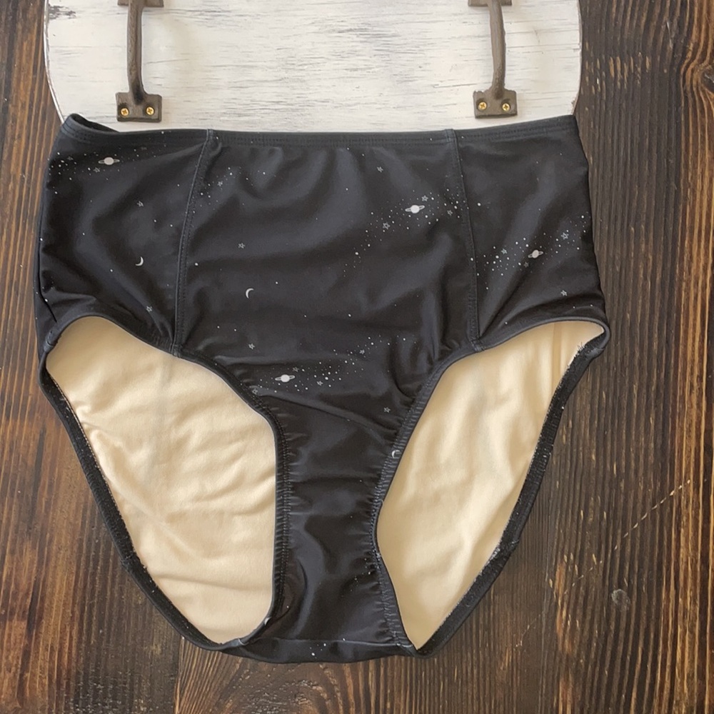 Lime Ricki High Wasted Swim Bottoms